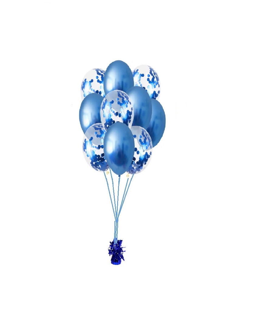 Ballon à l'hélium 10 ans coloré vide 46cm - Partywinkel